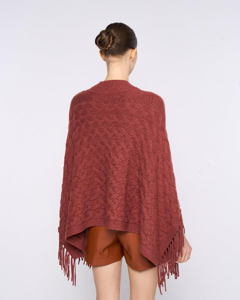 Silvian Heach Poncho in maglia intrecciata Comprane uno, ottenene uno gratis