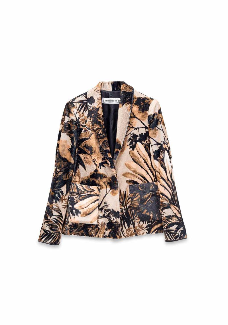 Shirtaporter BLAZER IN VELLUTO Ultimi due giorni