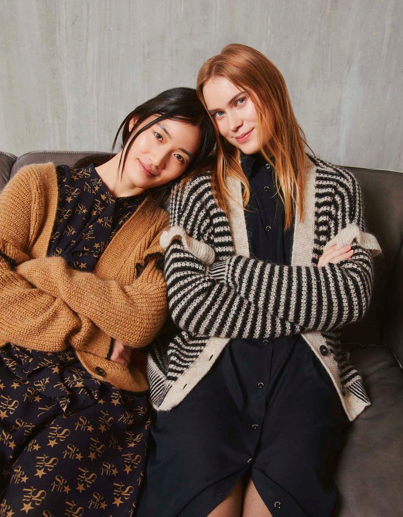 Shirtaporter CARDIGAN RUCHES Qualità