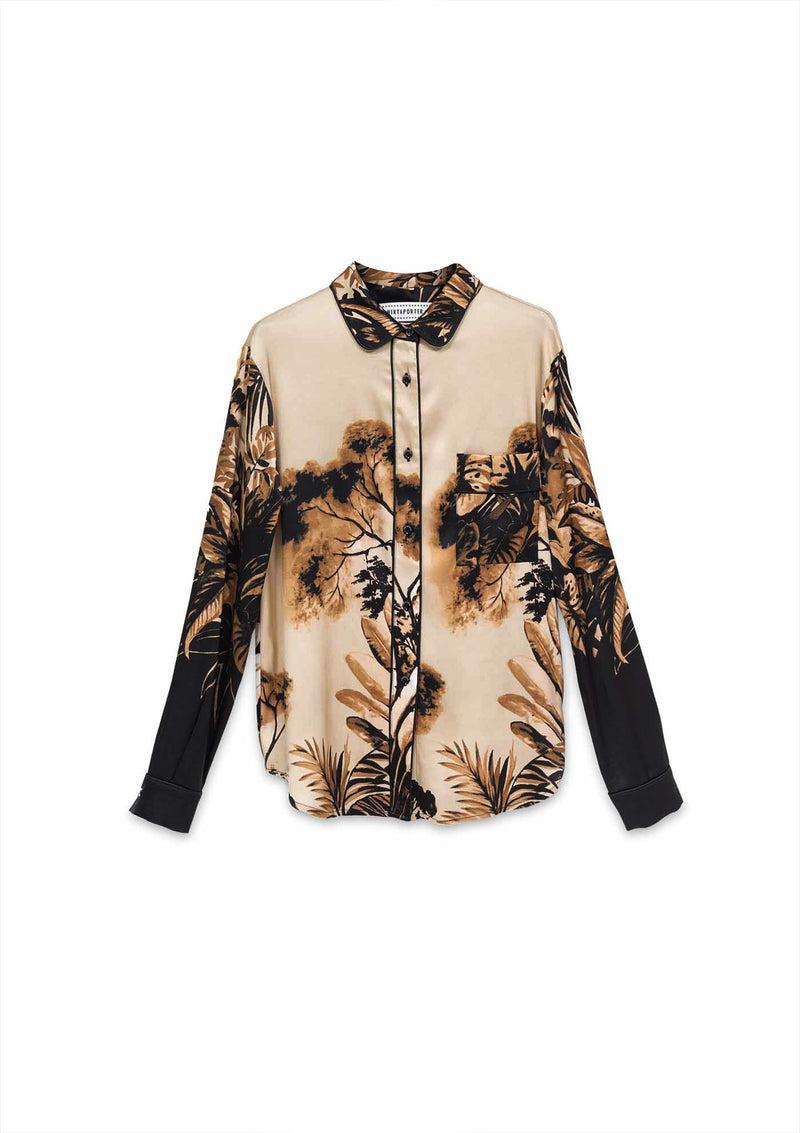 Shirtaporter CAMICIA PAJAMA CON PIPING Vendita