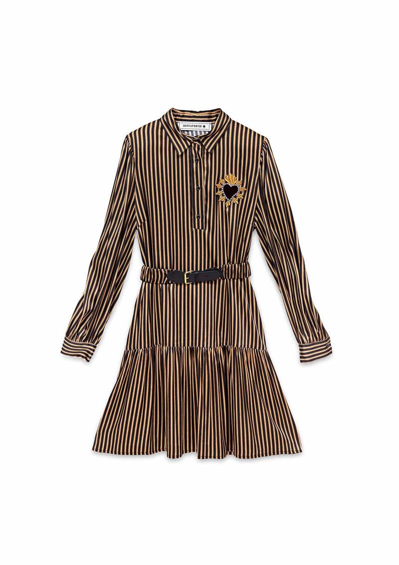 Shirtaporter Abito Corto Regency Qualità Garantita
