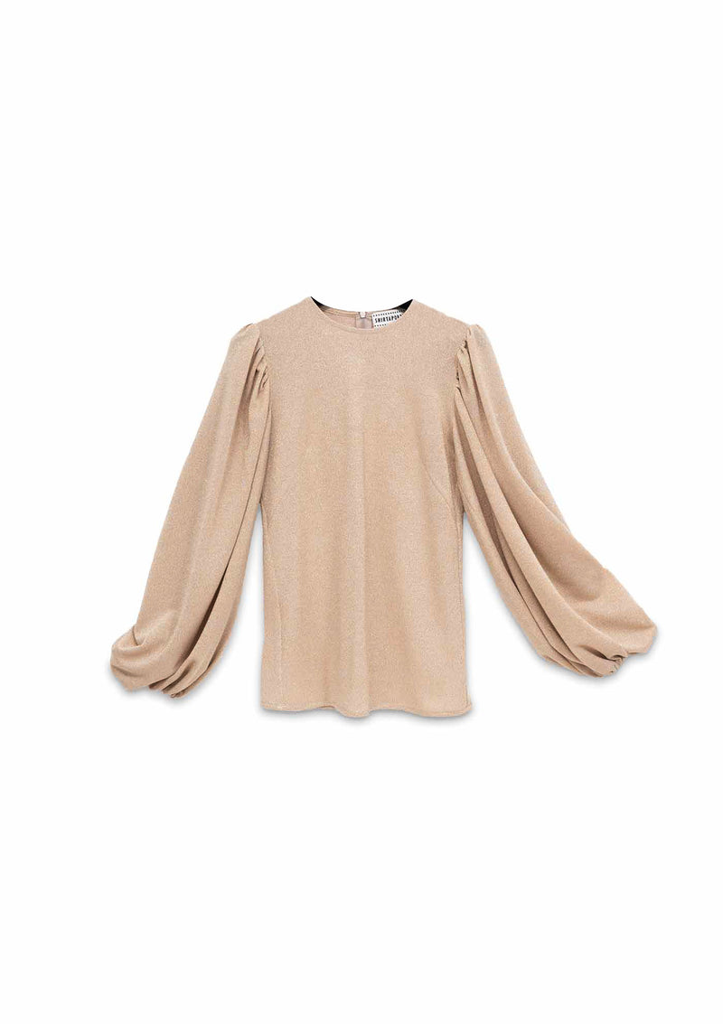 Shirtaporter Maglia con Maniche Balloon Shopping Online
