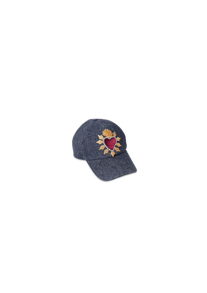 Shirtaporter CAP IN DENIM CON PATCH Outlet
