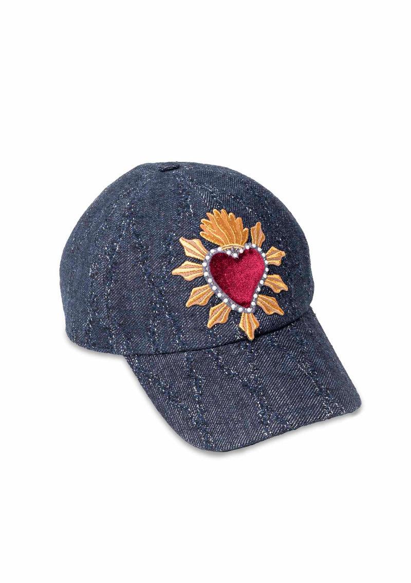 Shirtaporter CAP IN DENIM CON PATCH Outlet