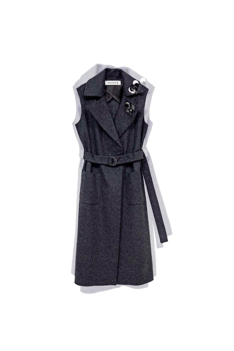 Shirtaporter GILET LUNGO C/SPILLE I Più Venduti