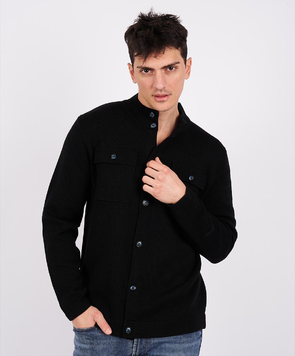 Shockly MILANO-BUTTONS Black Vendita Calda