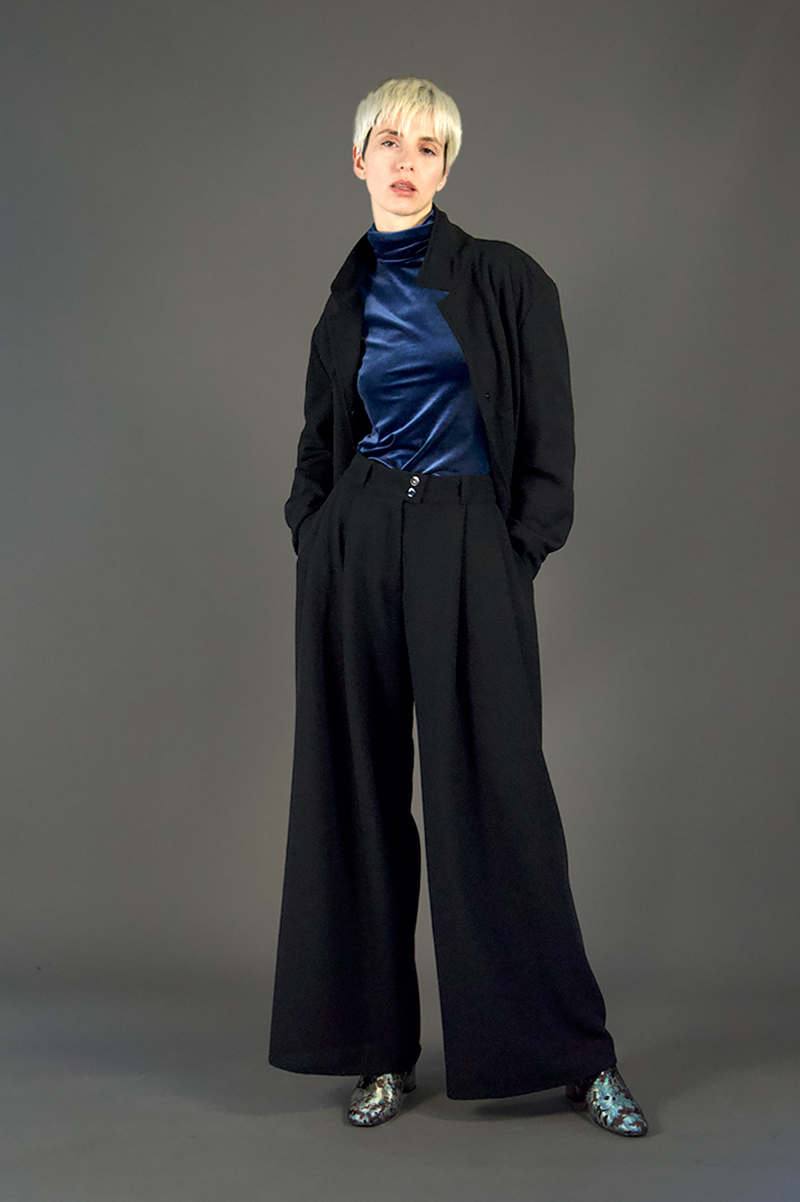 Stephan Janson NEW LUK – pantaloni neri Offerte stagionali