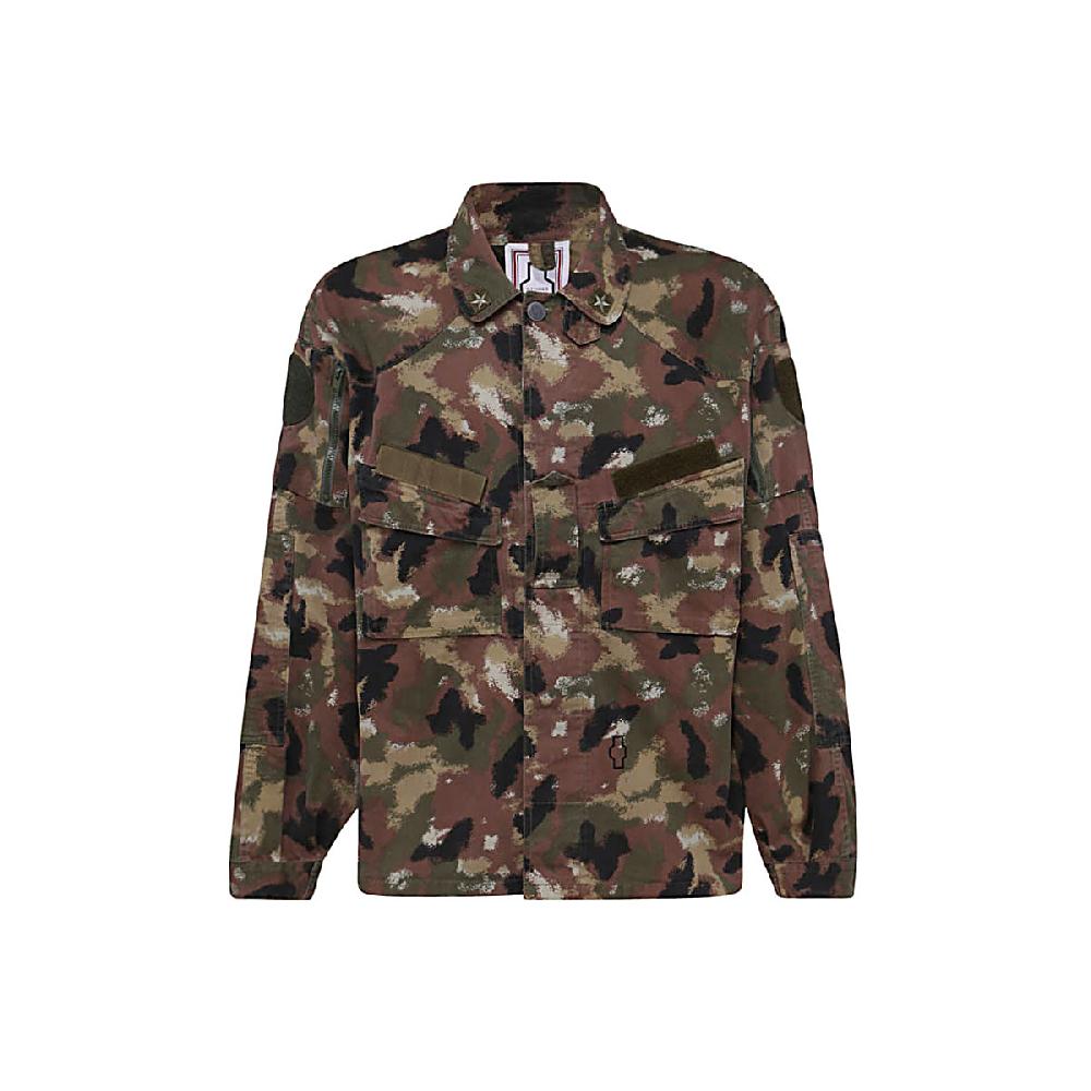 Stories Milano SHIRT JACKET CAMOUFLAGE – STRIPE BLACK Nuovi prodotti