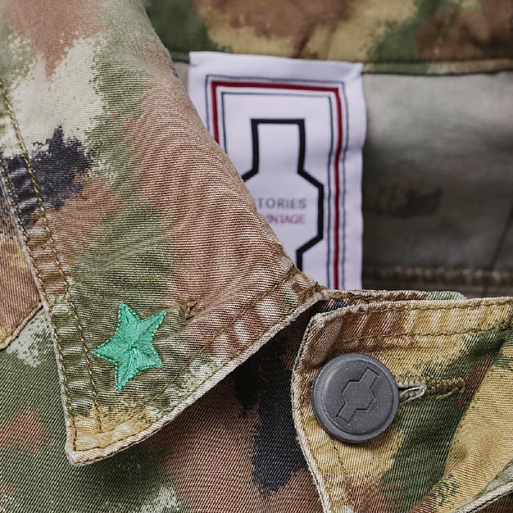 Stories Milano SHIRT JACKET CAMOUFLAGE – PANNA Liquidazione