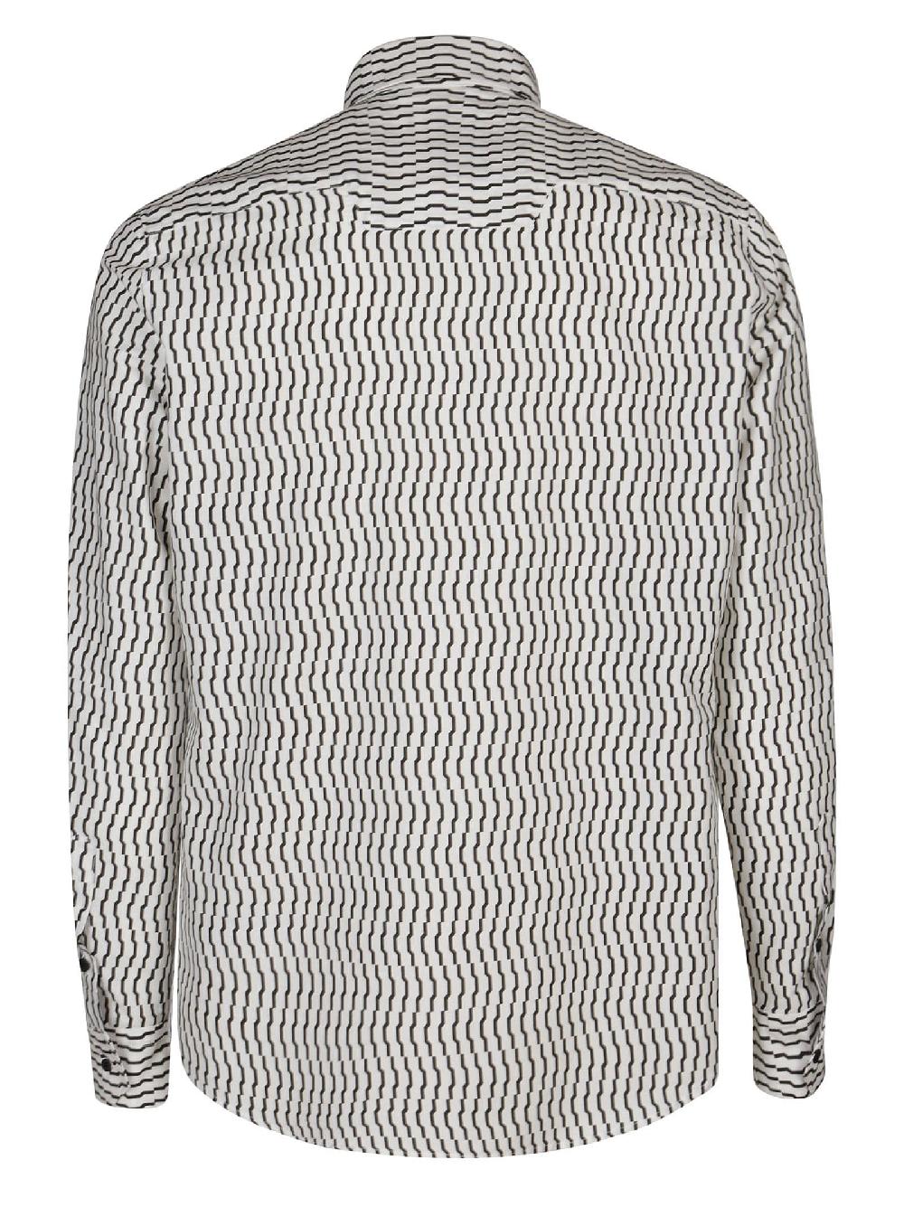 Stories Milano CAMICIA MONOGRAM OBSESSION – WHITE Super Saving Price