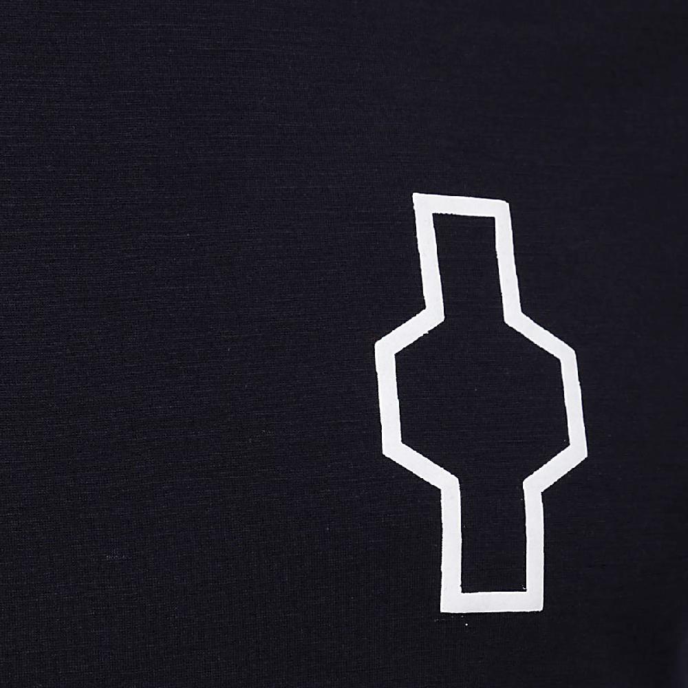 Stories Milano T-SHIRT 100% ZQ MERINO WOOL – BLUE Ritorno libero