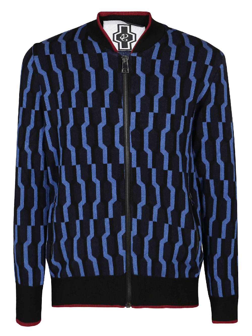 Stories Milano BOMBER ZIP – MONOGRAM OBSESSION – OCEAN Ultimo giorno