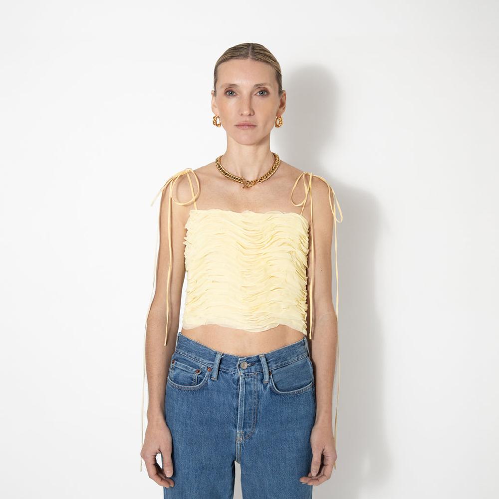 Sveta Milano Top Trinacria con ruches Bestseller