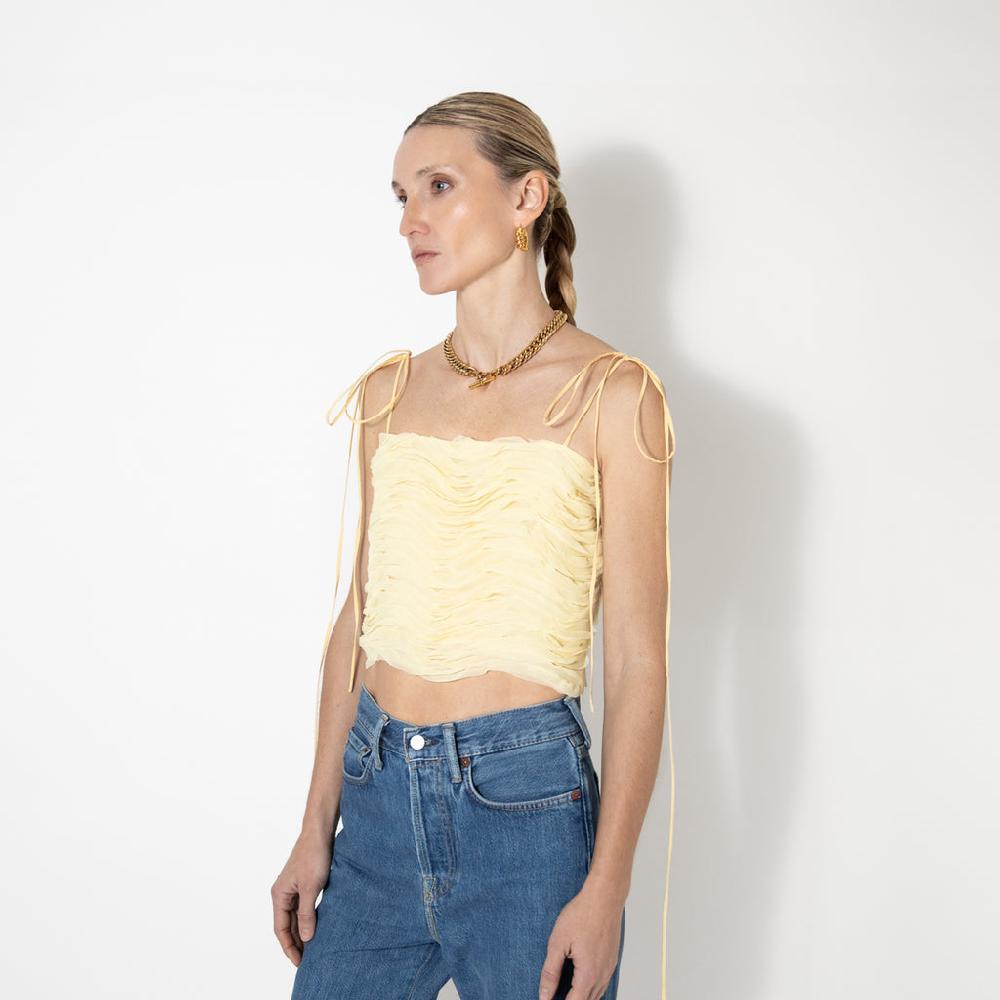 Sveta Milano Top Trinacria con ruches Bestseller