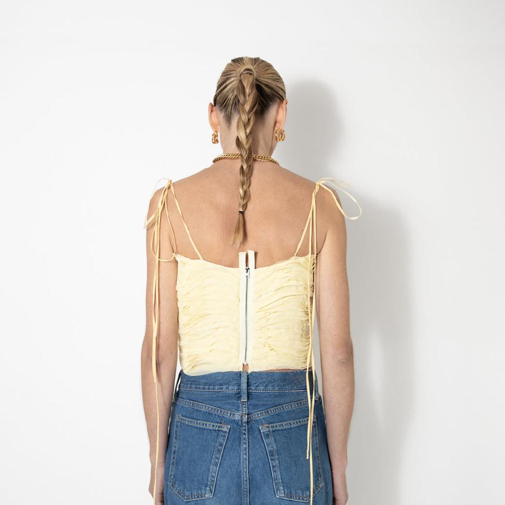 Sveta Milano Top Trinacria con ruches Bestseller