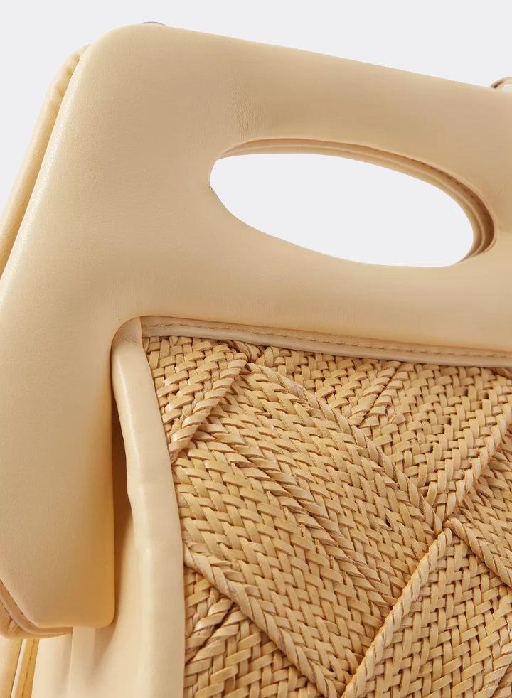 Themoirè CLORI WEAVED STRAW CANARY 2025