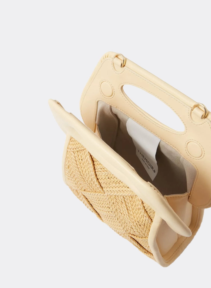 Themoirè CLORI WEAVED STRAW CANARY 2025