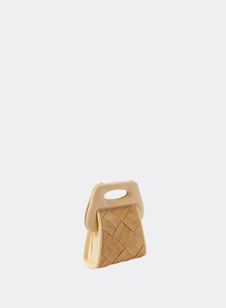 Themoirè CLORI WEAVED STRAW CANARY 2025