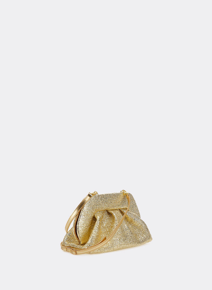 Themoirè TIA CRUMPLED LAMINATED GOLD Nuovo