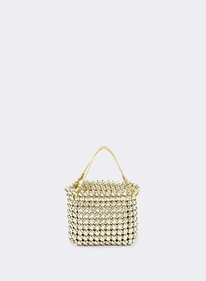 Themoirè KOBO KNOTS LAMINATED GOLD