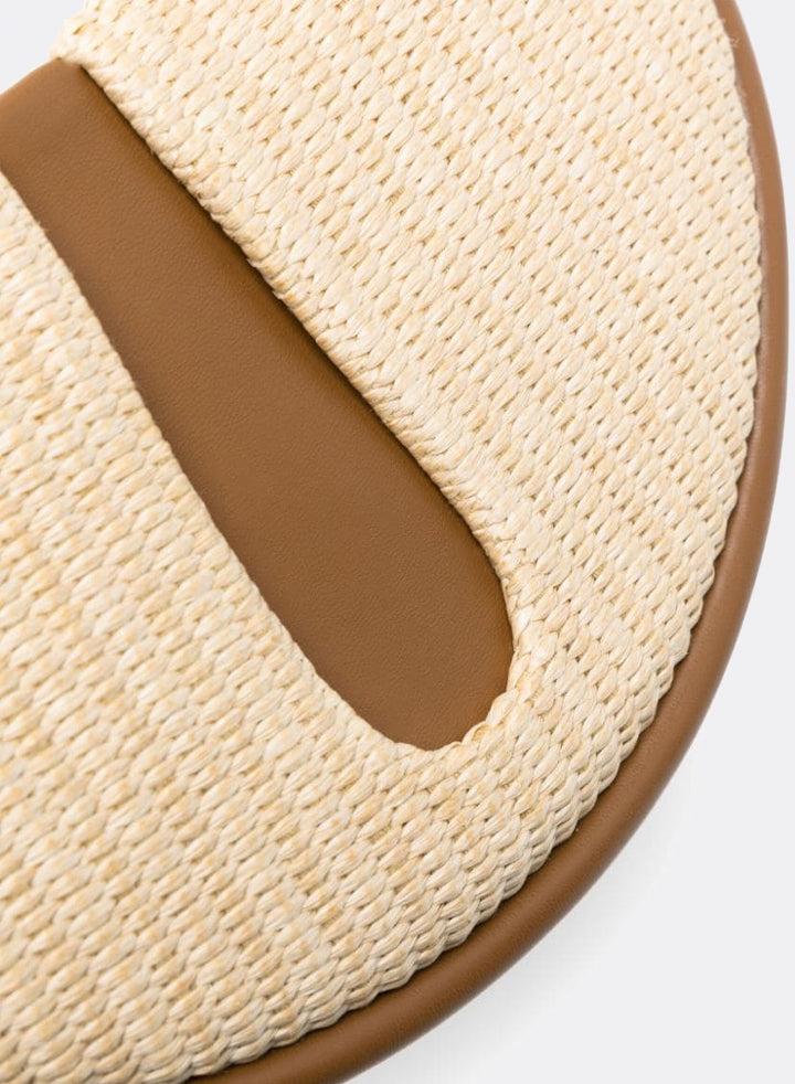 Themoirè EBE STRAW SHELL/CARAMEL Soddisfazione Garantita