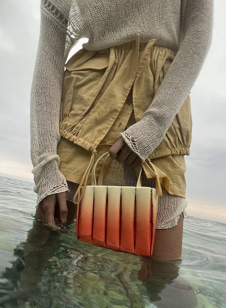 Themoirè ARIA GRADIENT NYLON APRICOT I Più Venduti