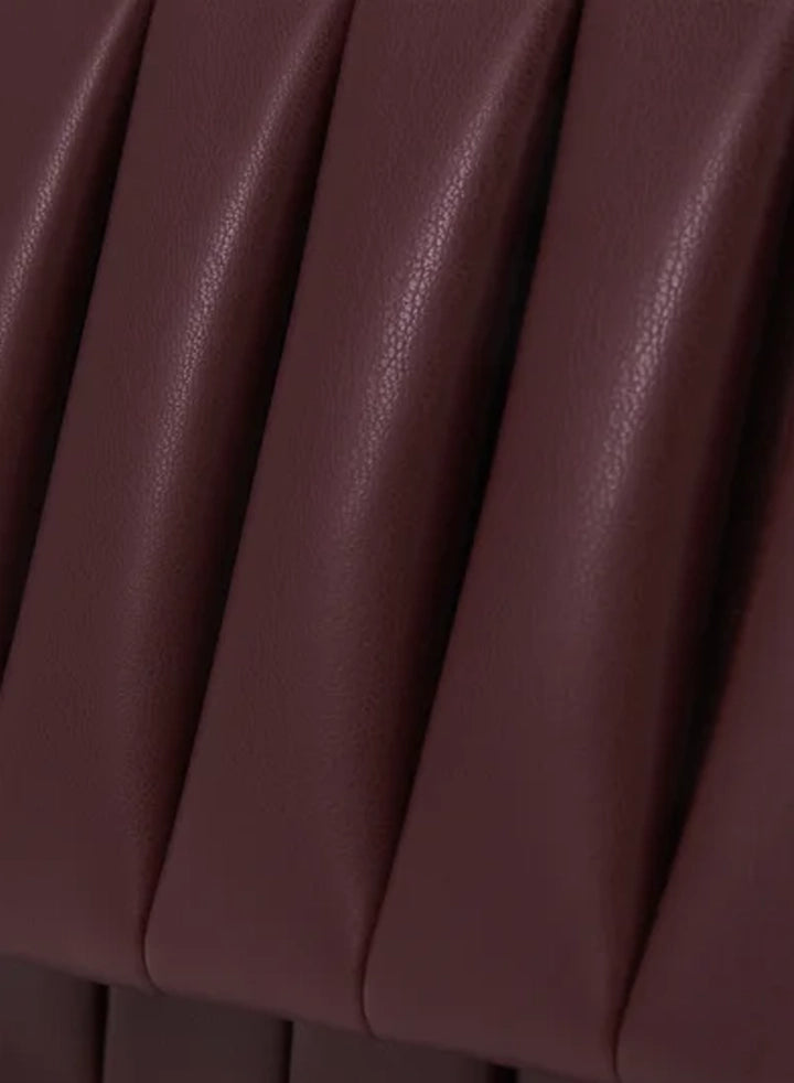 Themoirè FERONIA VEGAN FABRIC MARSALA Sottocosto