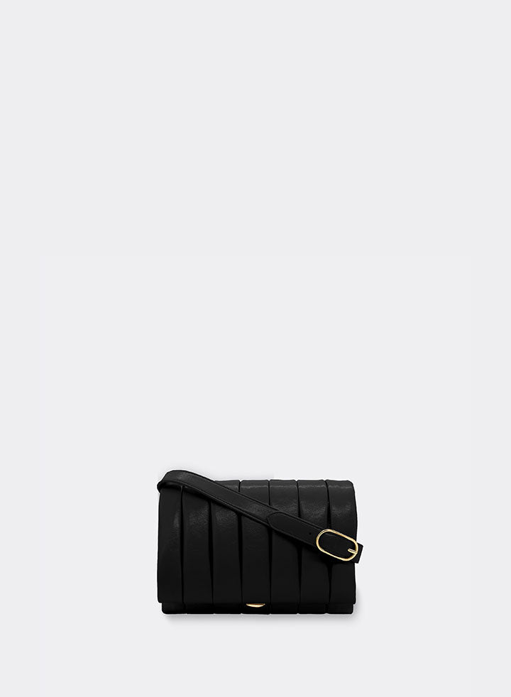 Themoirè FERONIA VEGAN FABRIC BLACK