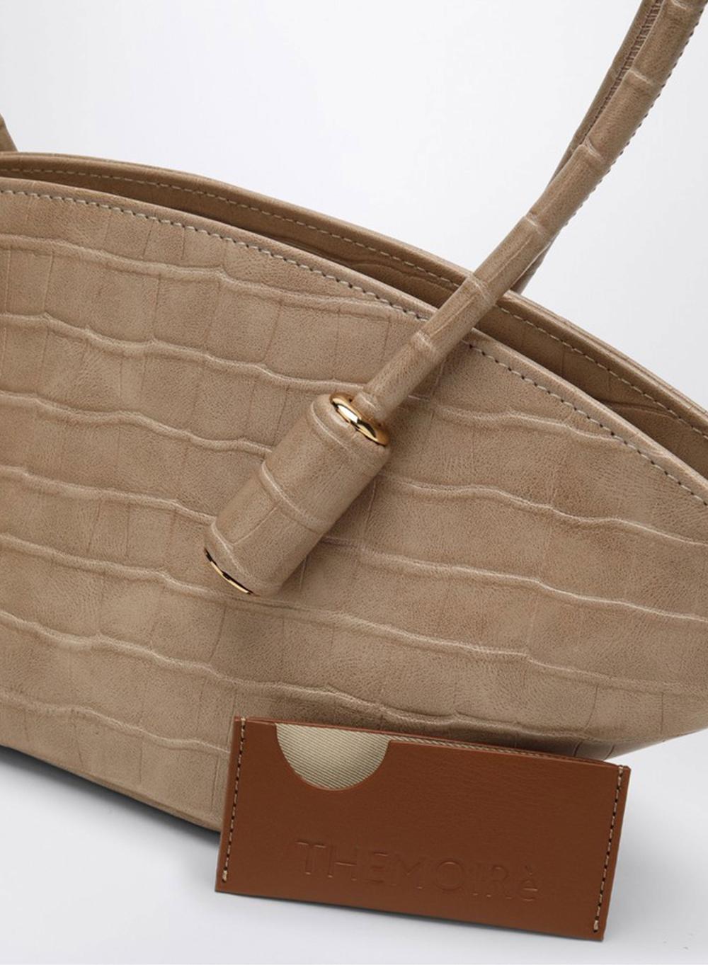 Themoirè OLIMPIA CROCO PRALINE Online Outlet