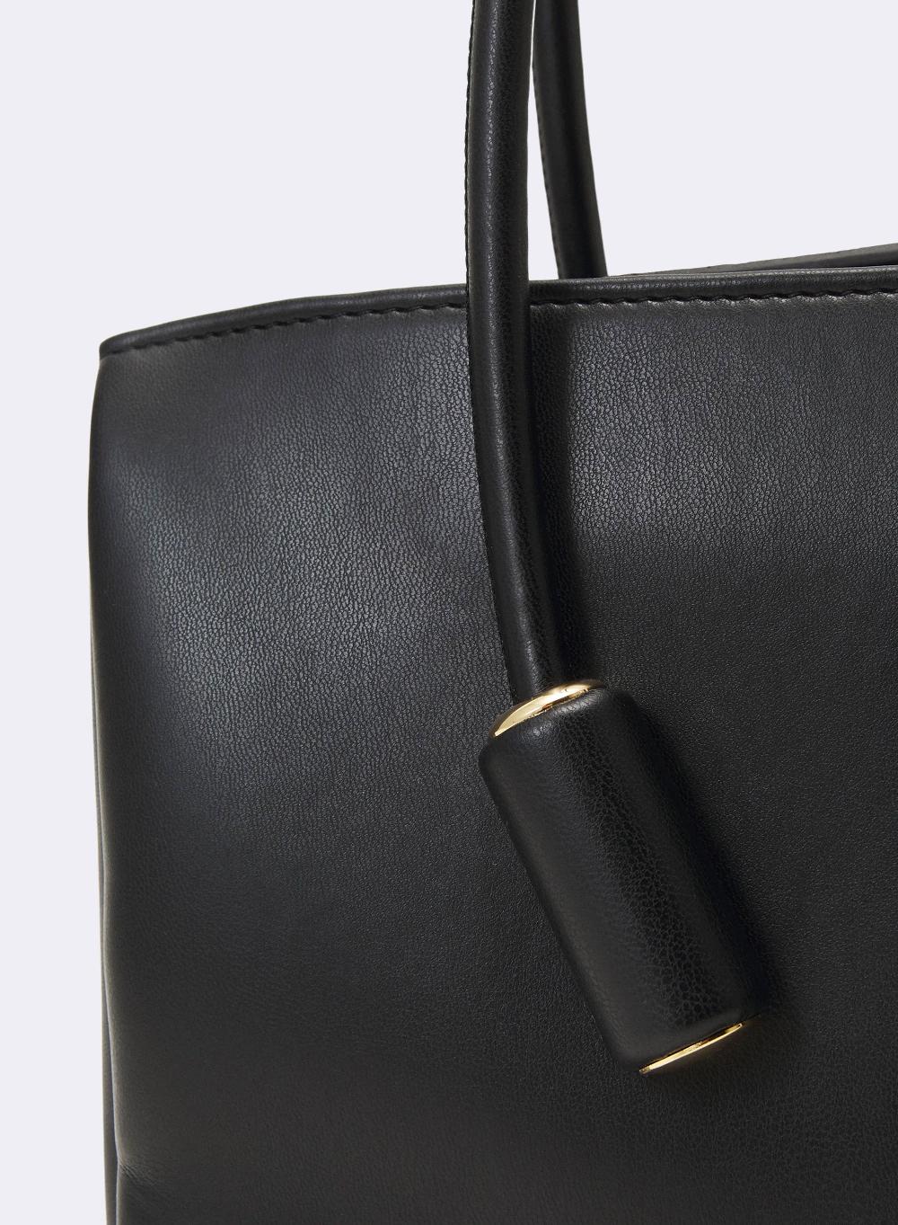 Themoirè LEILA VEGAN FABRIC BLACK Offerte speciali