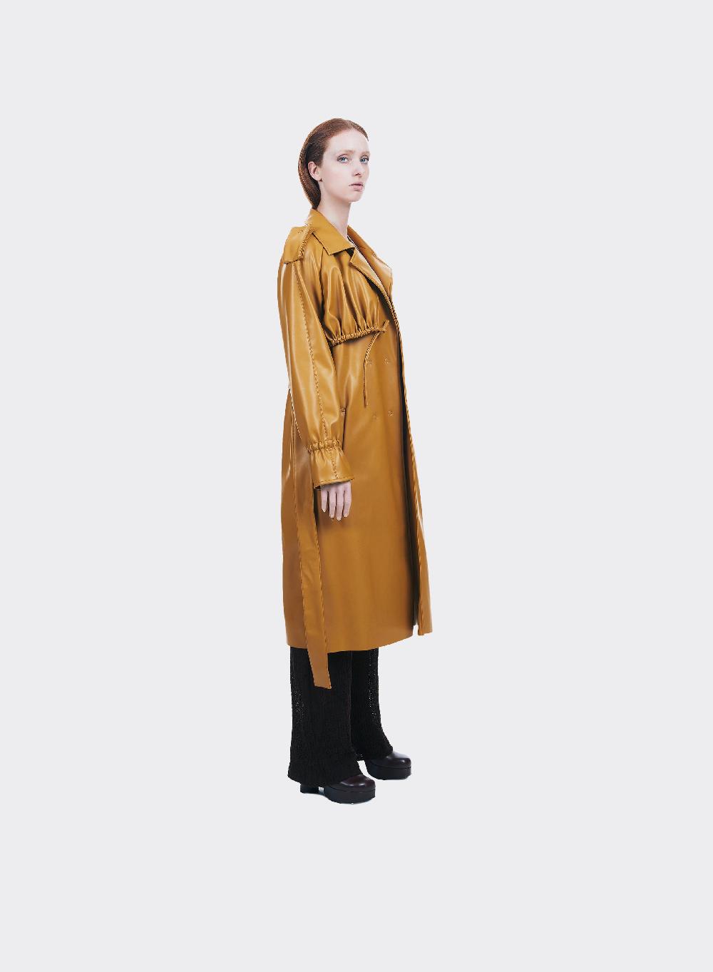 Themoirè TRENCH VEGAN OCHRE Offerta per la Festa della Mamma