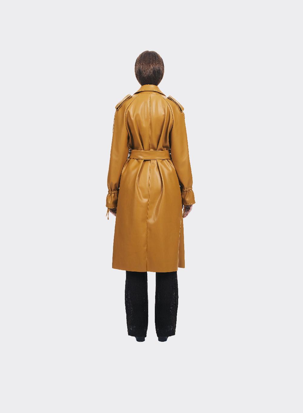 Themoirè TRENCH VEGAN OCHRE Offerta per la Festa della Mamma