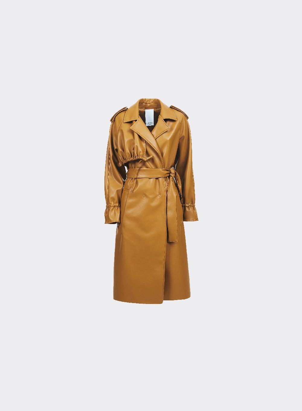 Themoirè TRENCH VEGAN OCHRE Offerta per la Festa della Mamma
