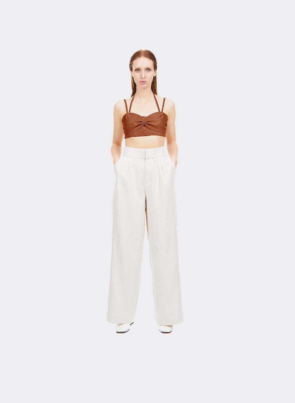 Themoirè BRALETTE VEGAN FABRIC BROWN Offerta Giorno del Papà