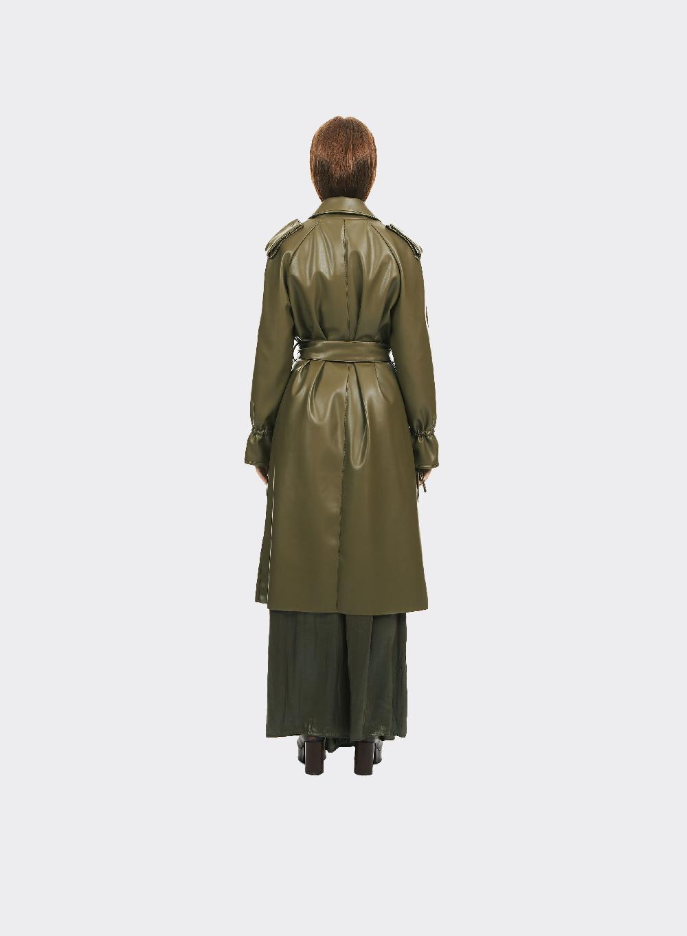 Themoirè TRENCH VEGAN MILITARY Offerta Anniversario