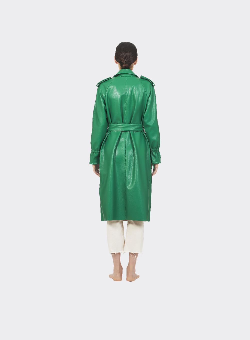 Themoirè TRENCH VEGAN GRASS Vendita calda