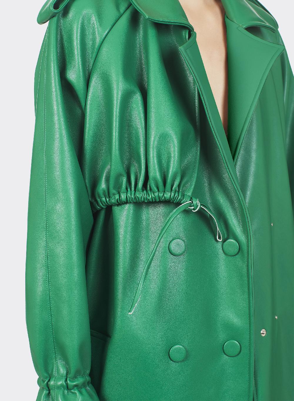 Themoirè TRENCH VEGAN GRASS Vendita calda