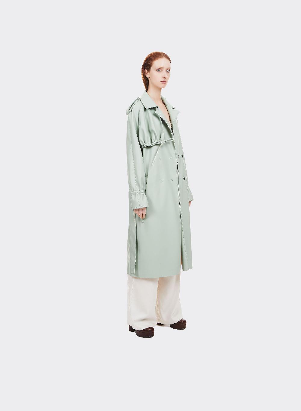 Themoirè TRENCH VEGAN MINT Offerta migliore