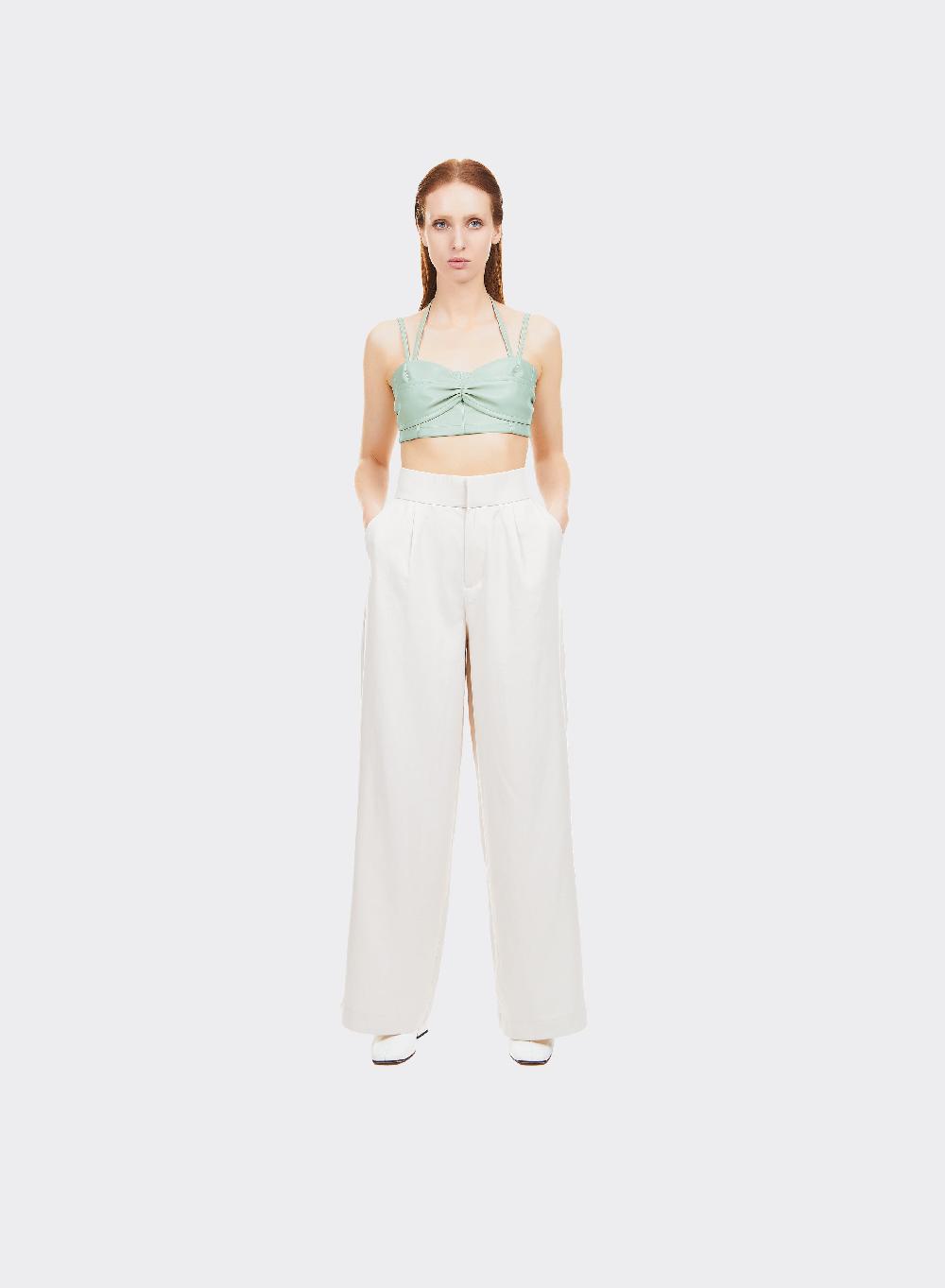 Themoirè BRALETTE VEGAN FABRIC MINT Latest fashion