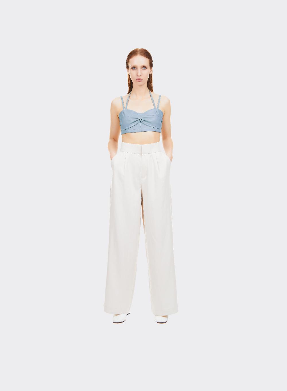 Themoirè BRALETTE VEGAN FABRIC LIGHT BLUE Online Outlet