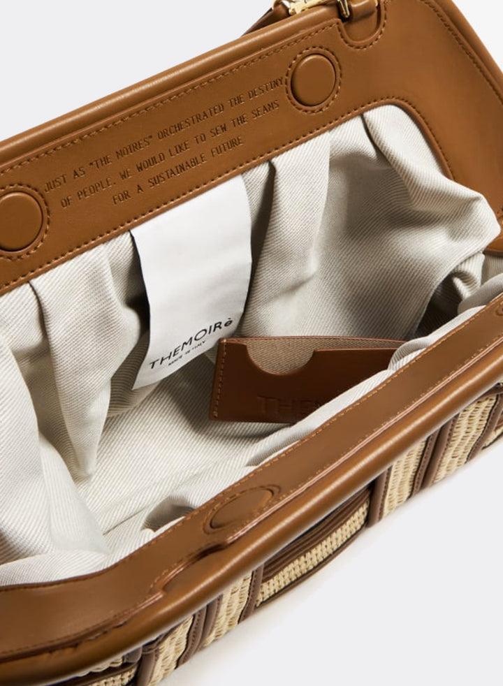 Themoirè BIOS WEAVED STRAW SHELL / CARAMEL Novità