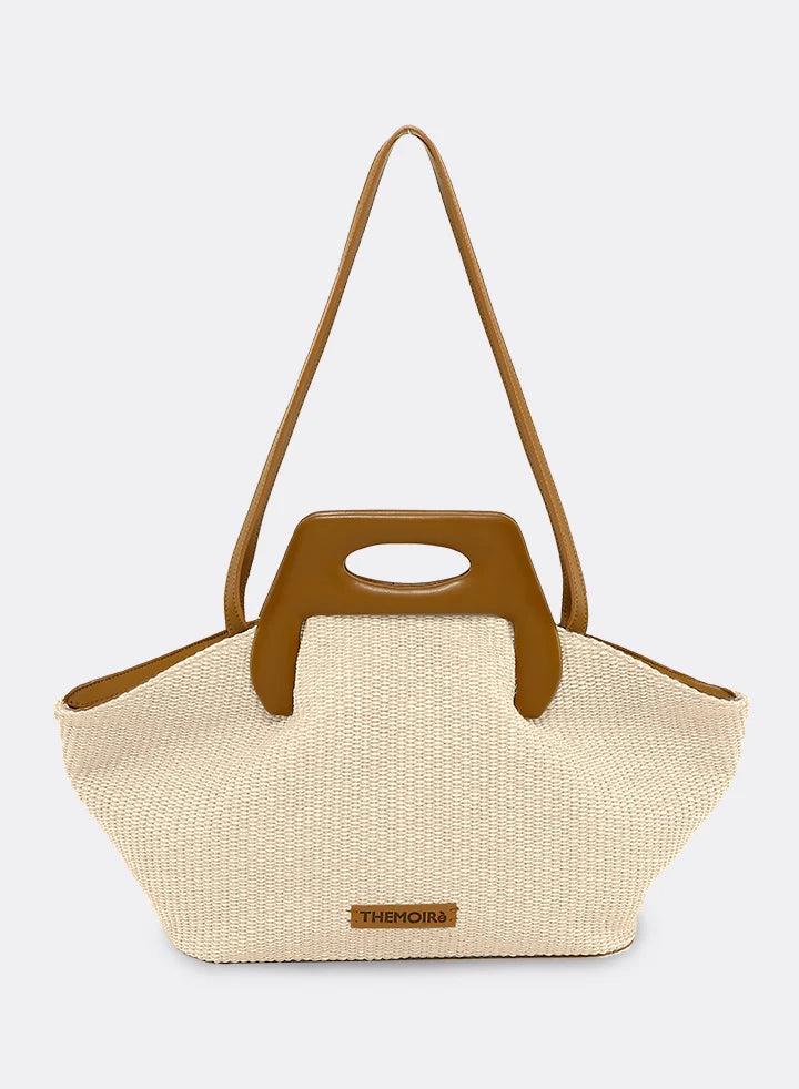 Themoirè DHEA STRAW SHELL / CARAMEL Presa