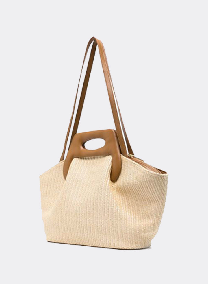 Themoirè DHEA STRAW SHELL / CARAMEL Presa