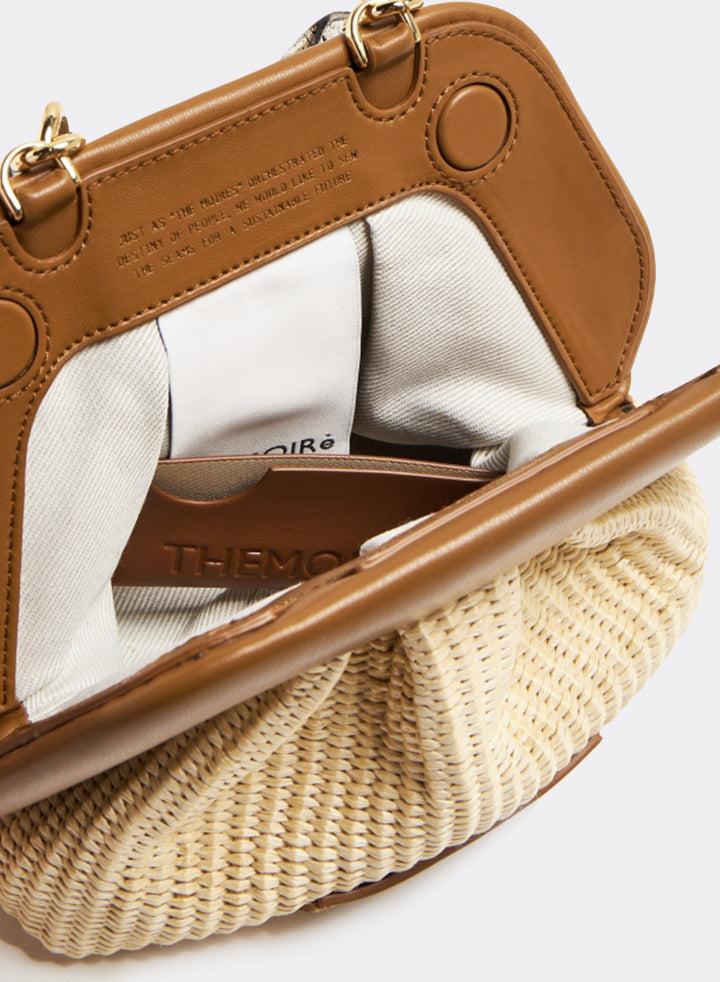 Themoirè GEA STRAW SHELL / CARAMEL Sconto