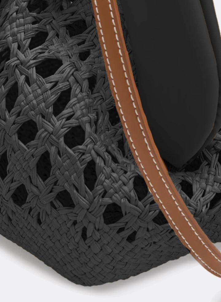 Themoirè BIOS OPEN STRAW BLACK Grande vendita