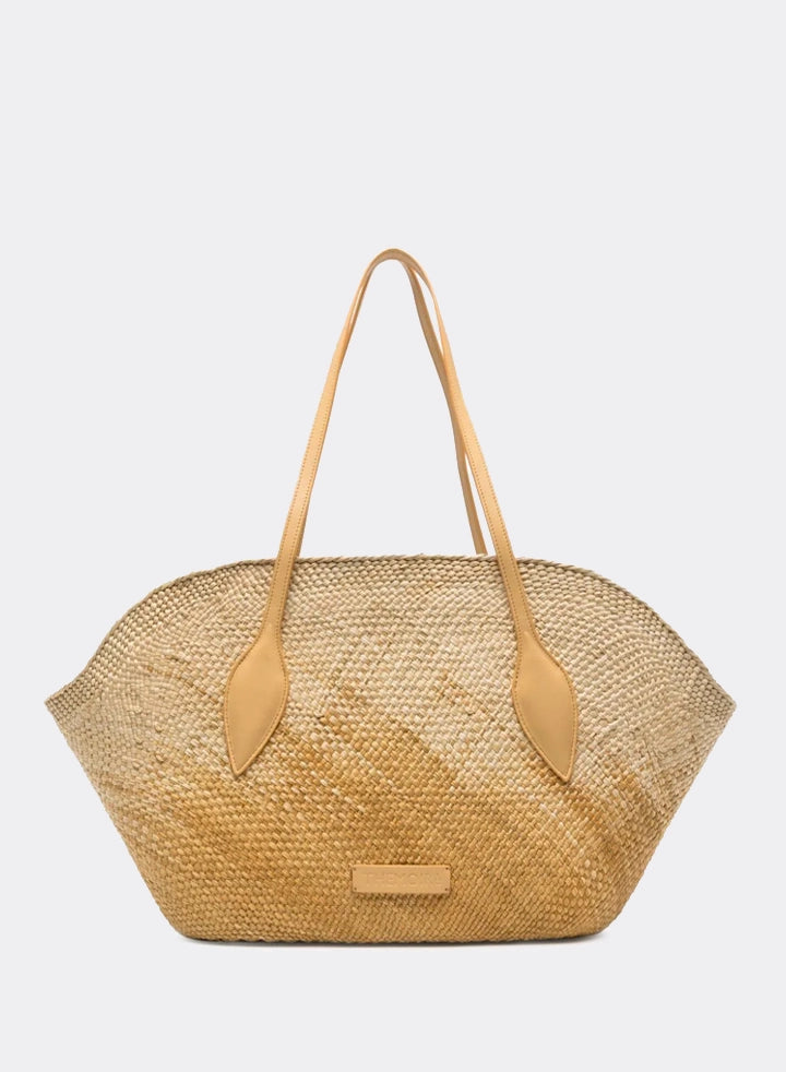 Themoirè FLOR STRAW DEGRADÈ CHAITEA / NATURAL Flash Sale