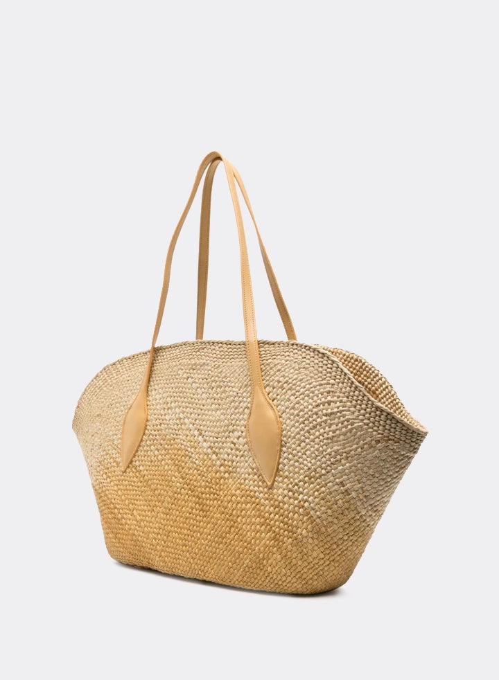 Themoirè FLOR STRAW DEGRADÈ CHAITEA / NATURAL Flash Sale
