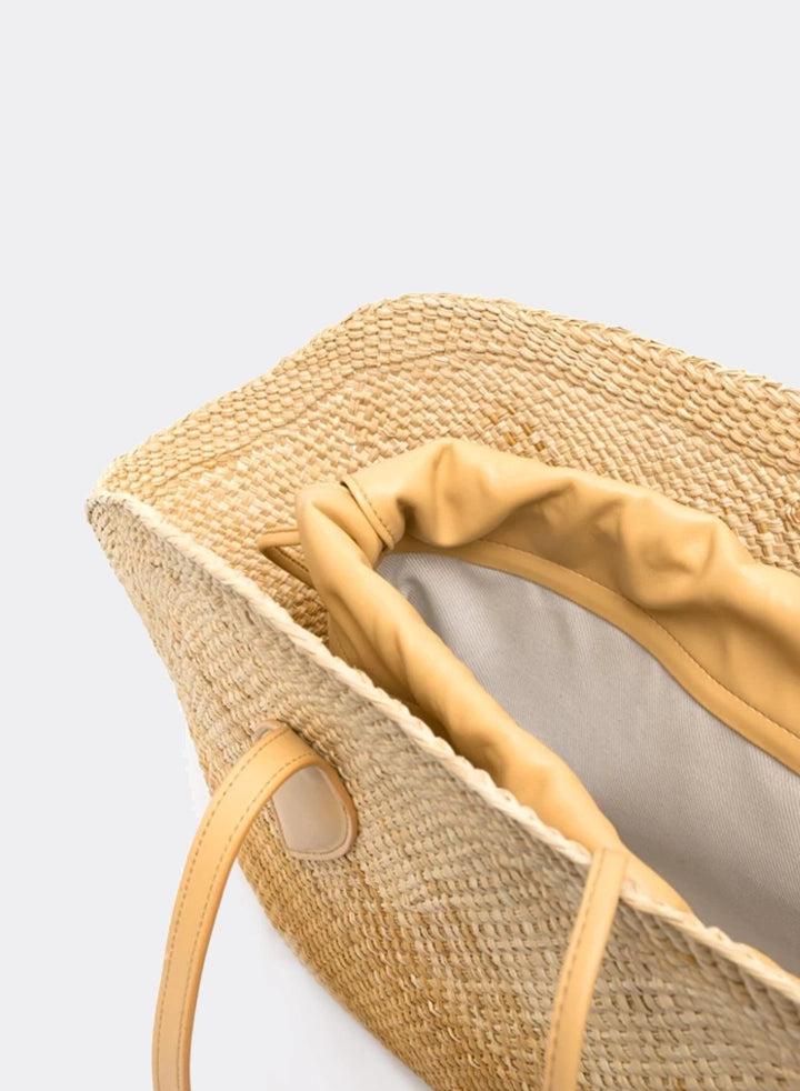 Themoirè FLOR STRAW DEGRADÈ CHAITEA / NATURAL Flash Sale