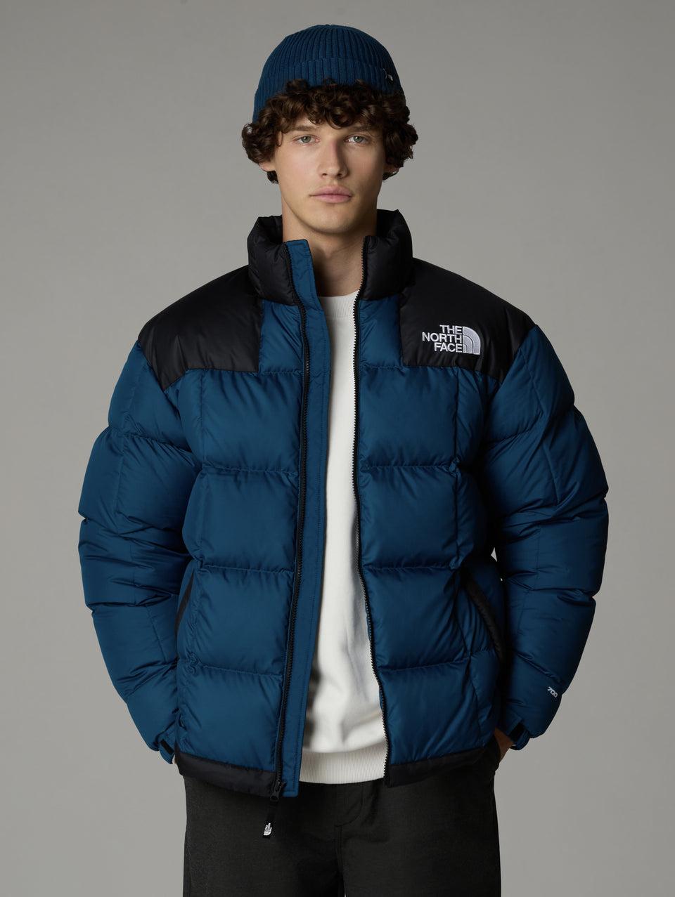 THE NORTH FACE Giaccone Corto Trapuntato in Piuma Lhotse Petrolio Offerta San Valentino