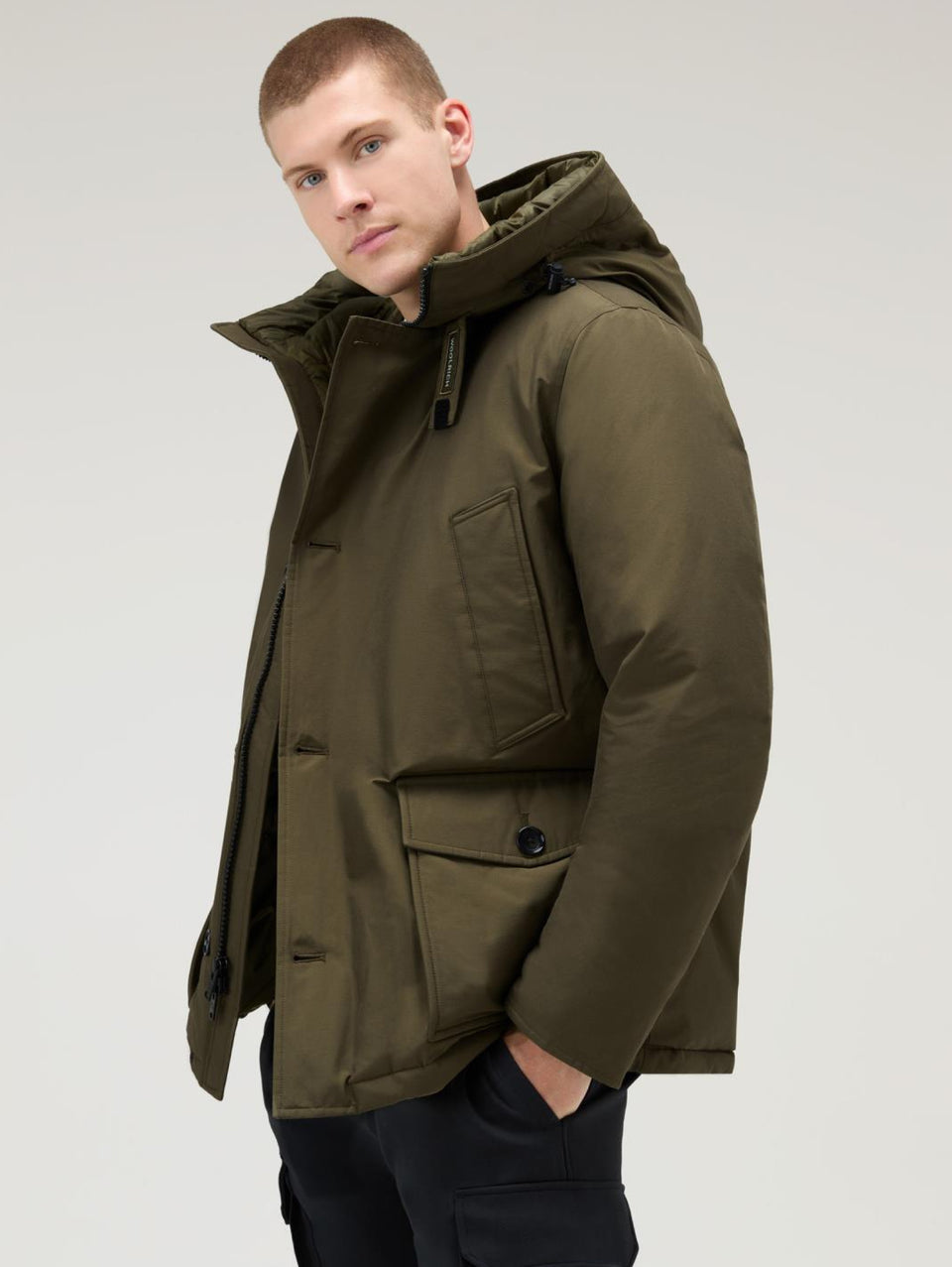 WOOLRICH Parka Arctic Anorak in Ramar Verde Latest fashion